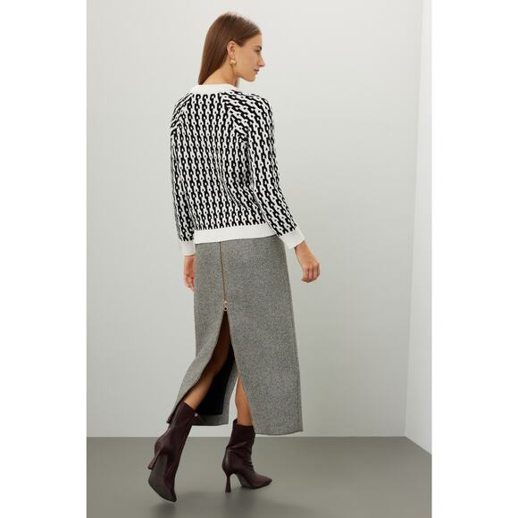 Derek Lam 10 Crosby x RTR Button Shoulder Sweater - Picture 3 of 8